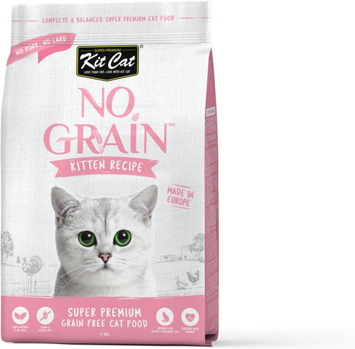 Kit Cat No Grain Kitten Recipe Cat Food - 1kg