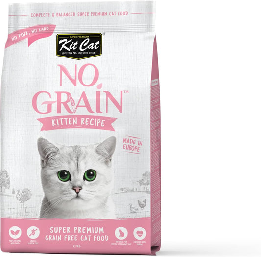 Kit Cat No Grain Kitten Recipe Cat Food - 1kg
