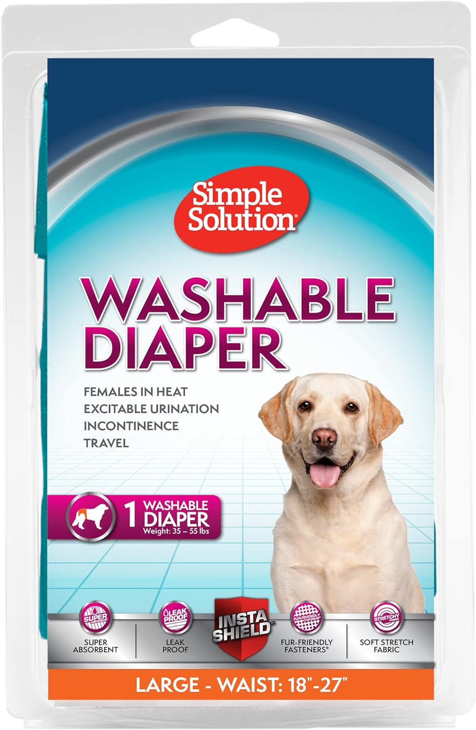 Simple Solution Washable Female Dog Diaper