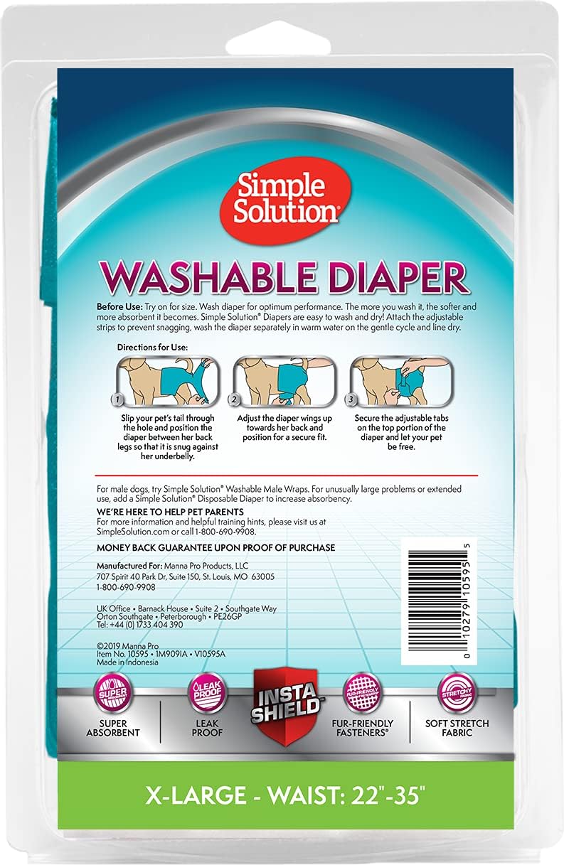 Simple Solution Washable Female Dog Diaper