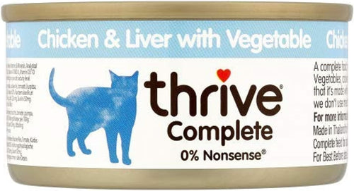 Thrive Complete Cat Chicken & Liver Wet Food 75g