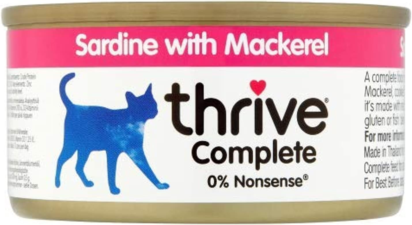 Thrive Complete Cat Sardine w/ Mackerel in Gravy 75g