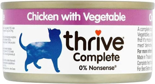 Thrive Complete Cat chicken with vegetables wet food 75g