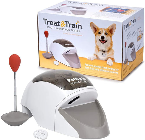 PetSafe Treat & Train Remote Reward Dog Trainer – Remote-Controlled Treat Dispenser for Dog Training UAE