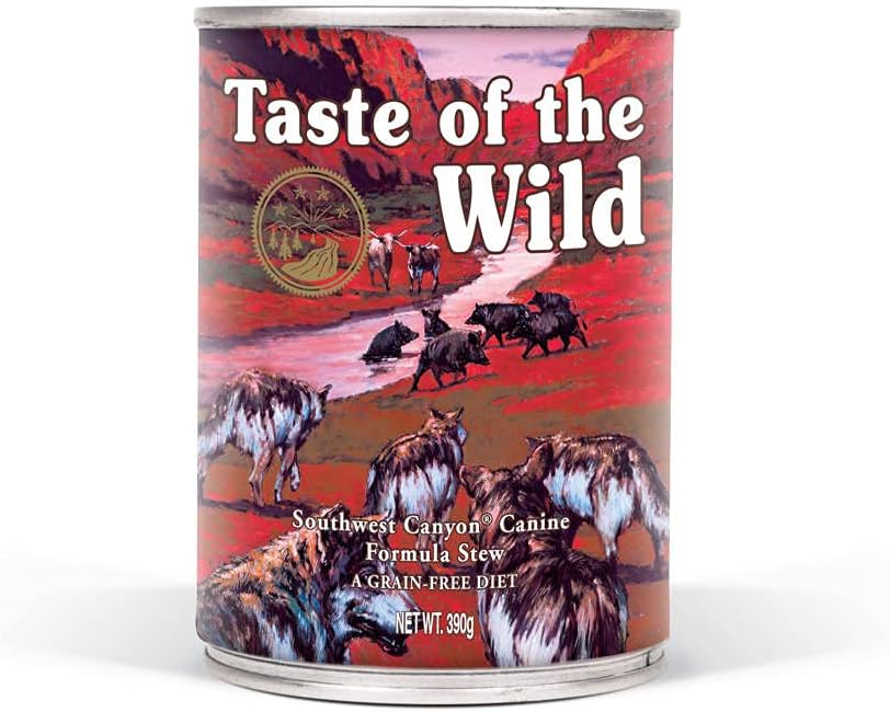 Taste of the Wild Southwest Canyon Canine Recipe with Wild Boar 390g