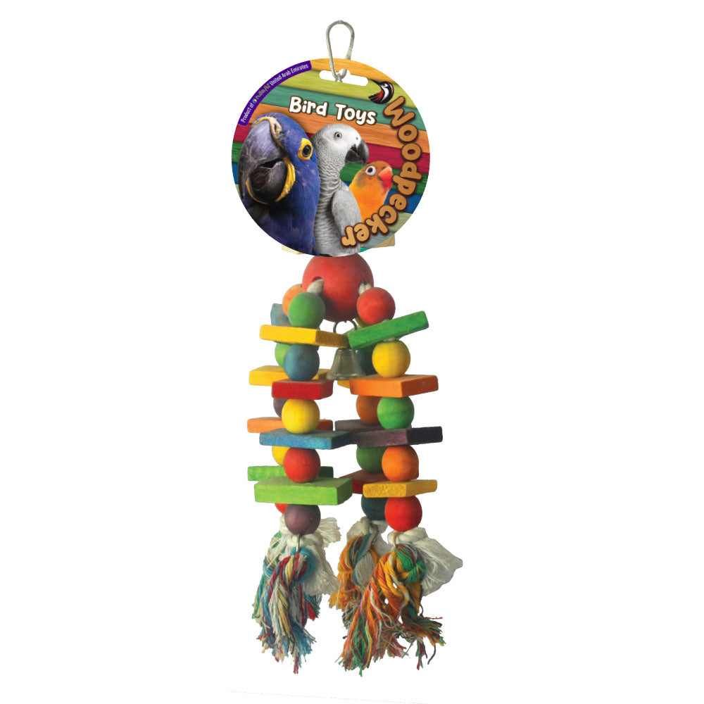 Woodpecker Bird Toy Classique L35 Cms
