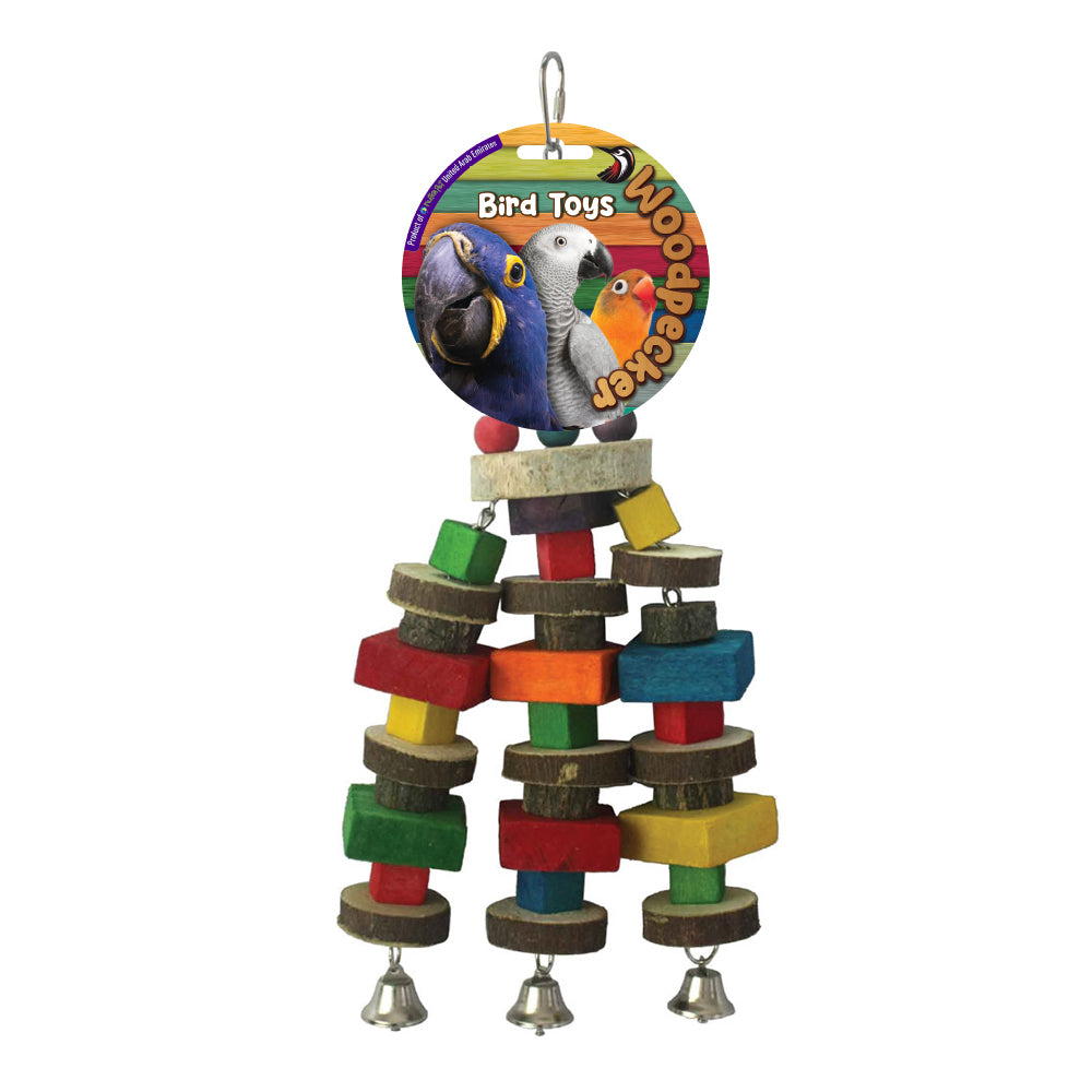 Woodpecker Bird Toy A Triangle 43.5*15 Cm