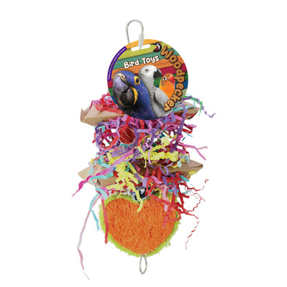 Woodpecker Bird Toy Heart Confetti 23*10 Cm
