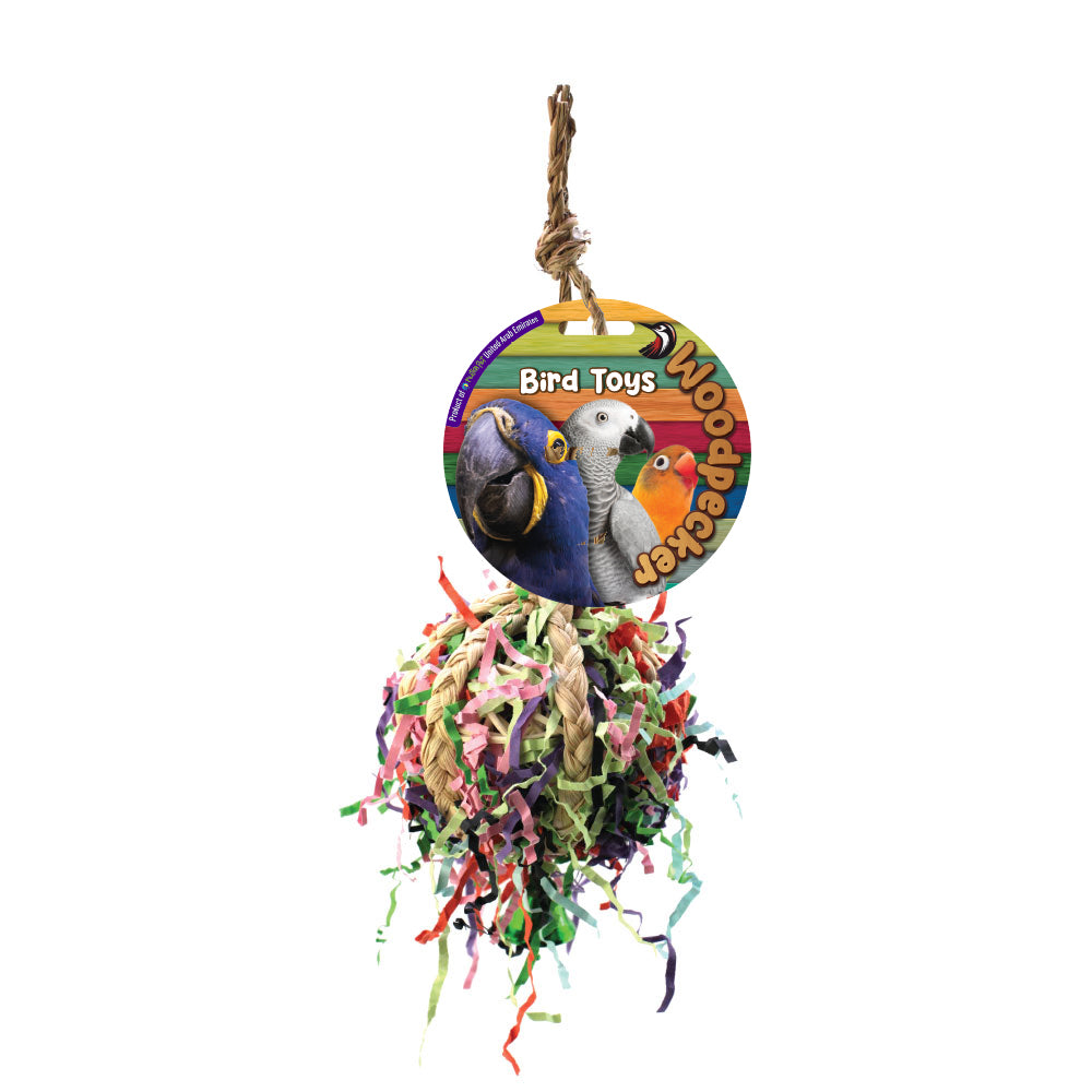 Woodpecker Bird Toy Ball Confetti 23*8 Cm