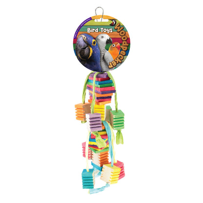 Woodpecker Bird Toy Climbing Block 40*10 Cm