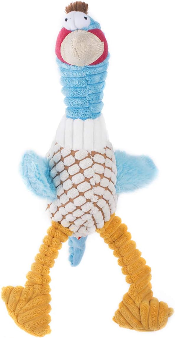 Plush Pet Chicken Dog Toy - 17 x 18cm