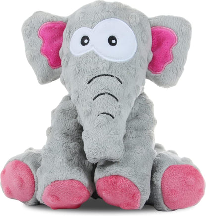 Plush Pet Elephant Dog Toy - 20 x 20cm