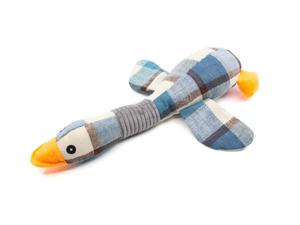 Plush Pet Wild Goose Hunt Dog Toy - 35.5cm