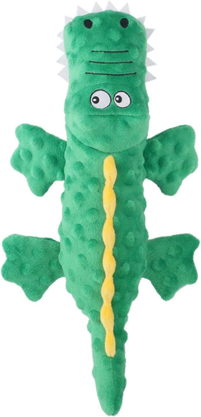 Plush Pet Crazy Gators Dog Toy - 37 x 19.8cm