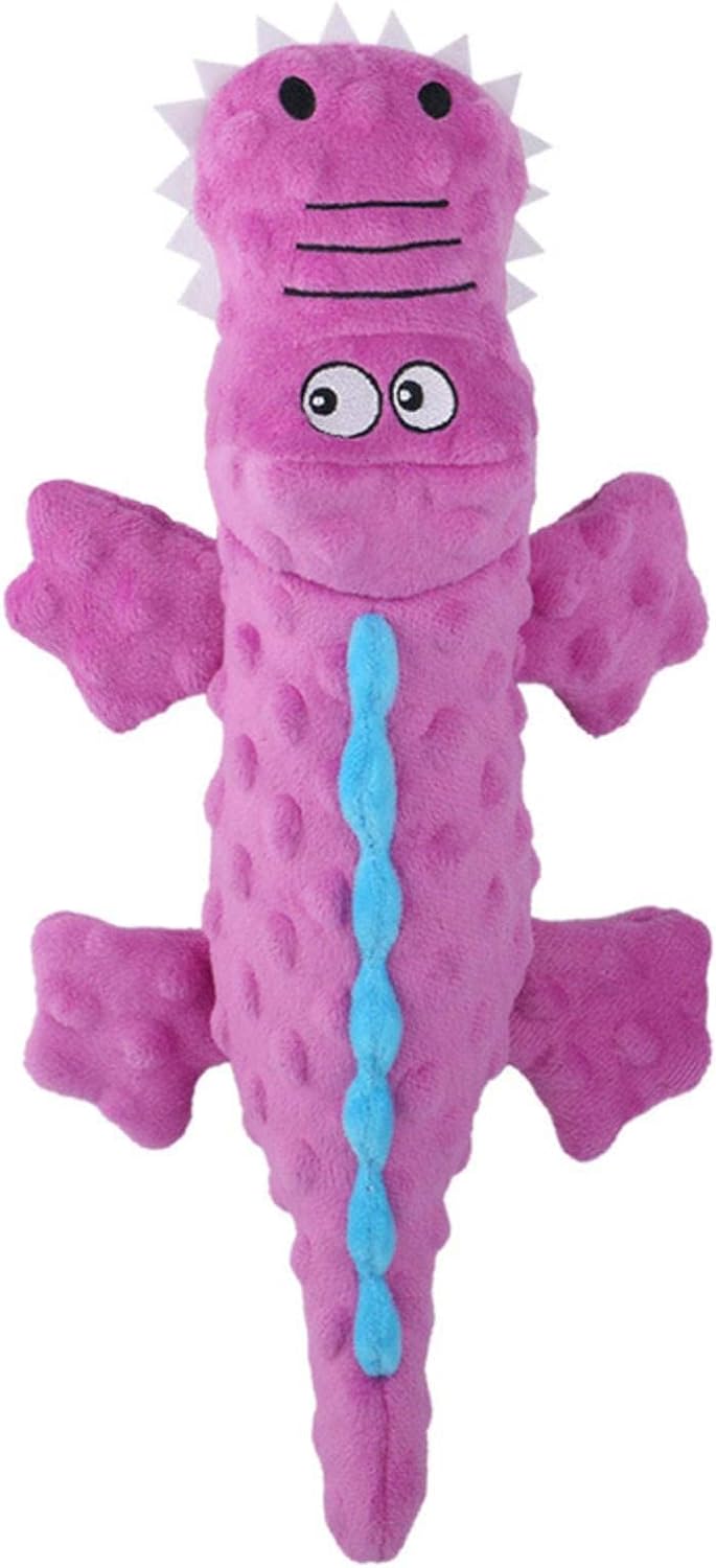 Plush Pet Crazy Gators Dog Toy - 37 x 19.8cm