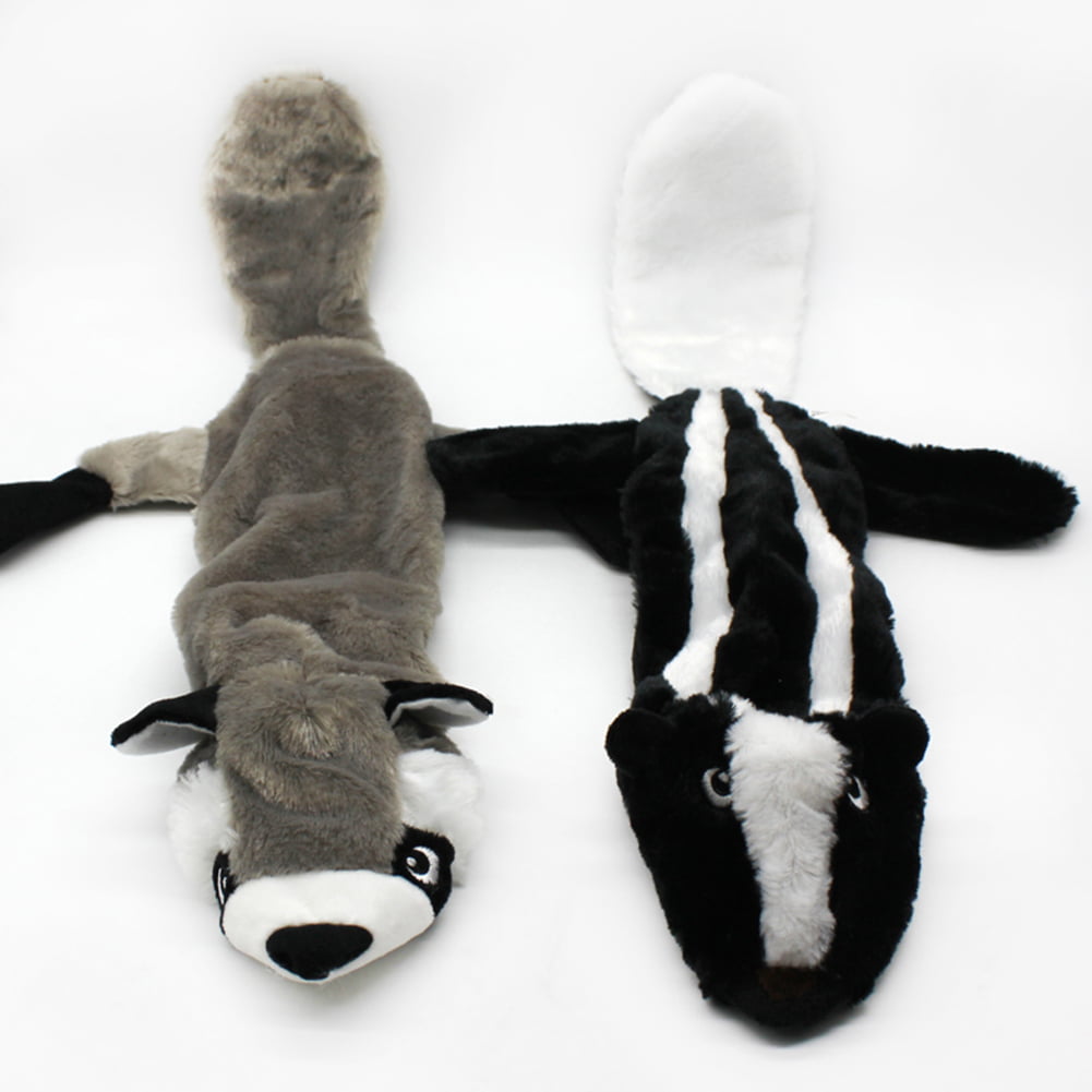 Plush Pet Squeakz The Racoonz Family Dog Toy - 60cm