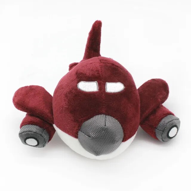 Plush Pet Squeakz Fliers ( Green/Maroon/Red) Dog Toy - 20 x 10cm