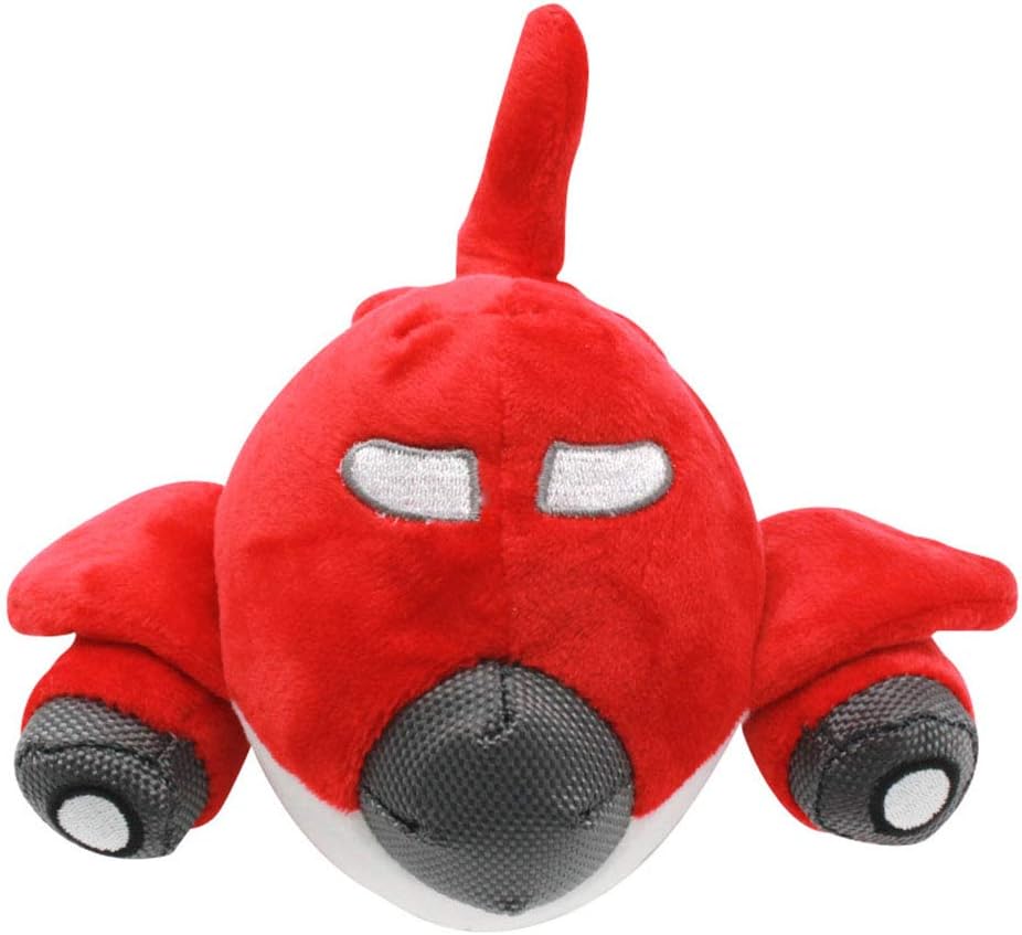 Plush Pet Squeakz Fliers ( Green/Maroon/Red) Dog Toy - 20 x 10cm
