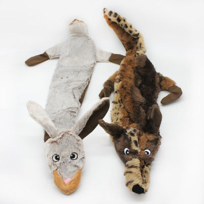 Plush Pet Squeakz The Racoonz Family Dog Toy - 60cm
