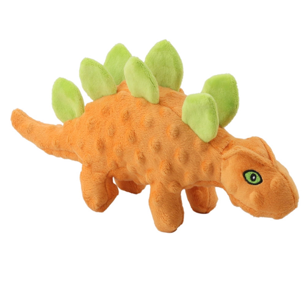Plush Pet Stegosaurus Dog Toy 33 x 14 x 7cm