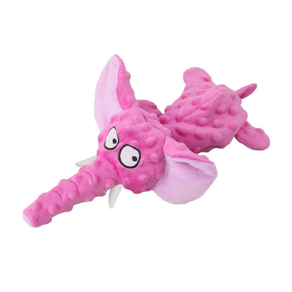 Plush Pet Swimming Elephant Dog Toy 30 x 19cm