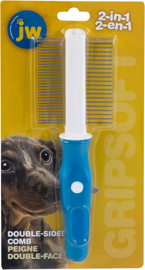 Petmate JW Gripsoft Double Sided Comb