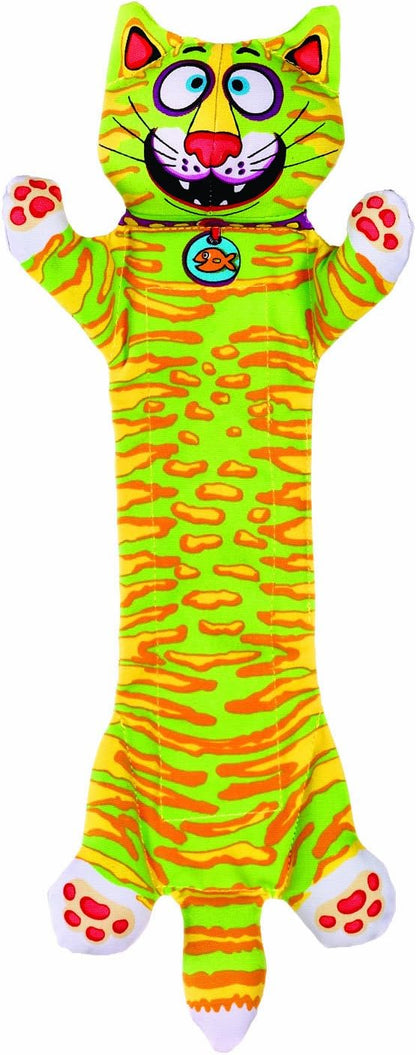 Petmate Fat Cat Classic Incredible Strapping Flip-Flop Yankers Dog Toy
