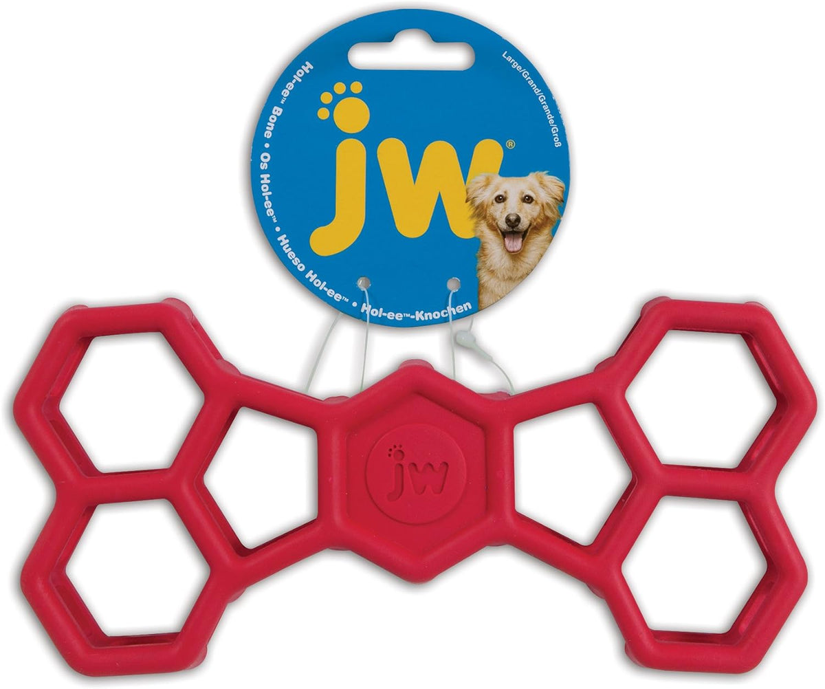 Petmate JW Hol-Ee Bone Puzzle Dog Toy Large