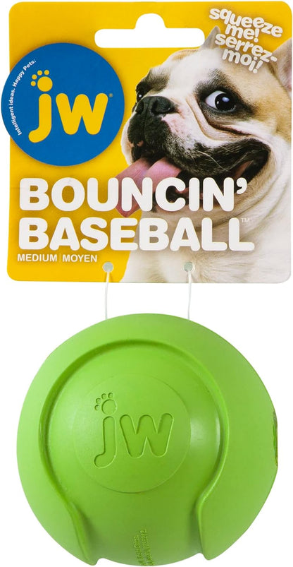 Petmate JW Isqueak Bouncin' Baseball Medium