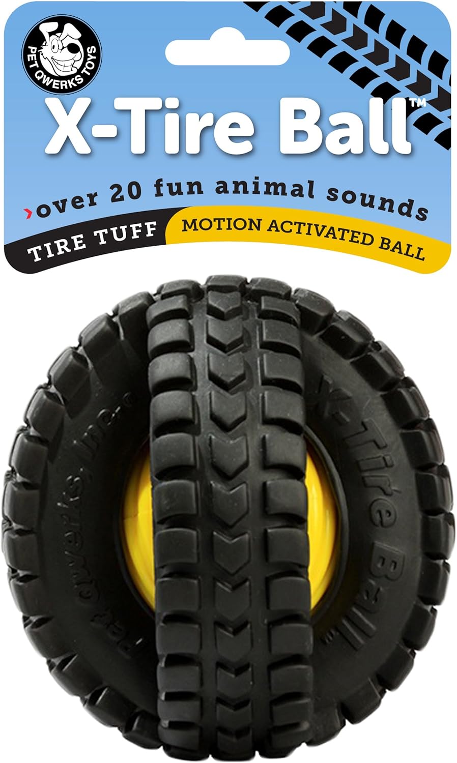 Petmate Animal Sound X-Tire Ball In 2
