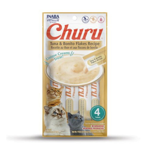 Inaba Churu Tuna With Bonito Flakes - 56G