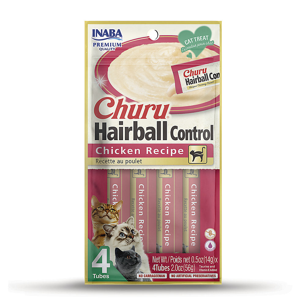 Inaba Churu Hairball Control Chicken - 56G