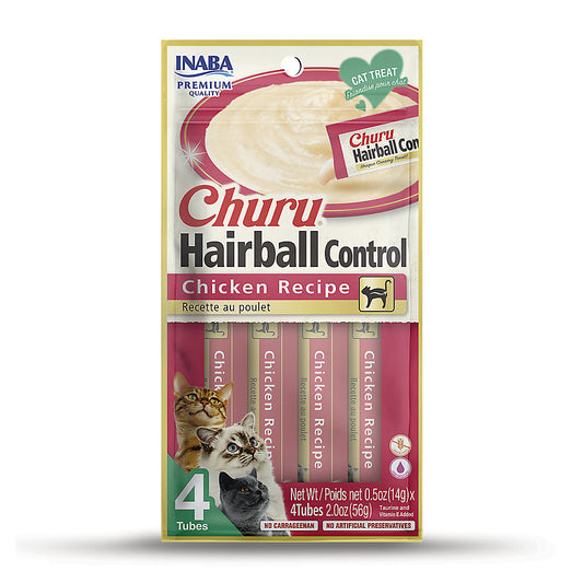 Inaba Churu Hairball Control Chicken - 56G