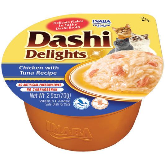Inaba Cup Dashi Delights Chicken With Tuna 70G
