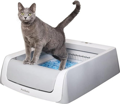 PetSafe ScoopFree 1.5 Self-Cleaning Automatic Cat Litter Box International – Crystal Litter System UAE