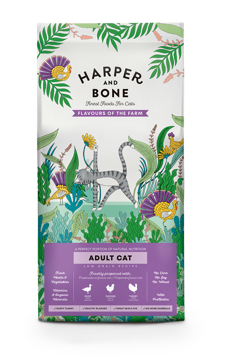 Harper & Bone Cat Adult Flavours Farm 5 Kg