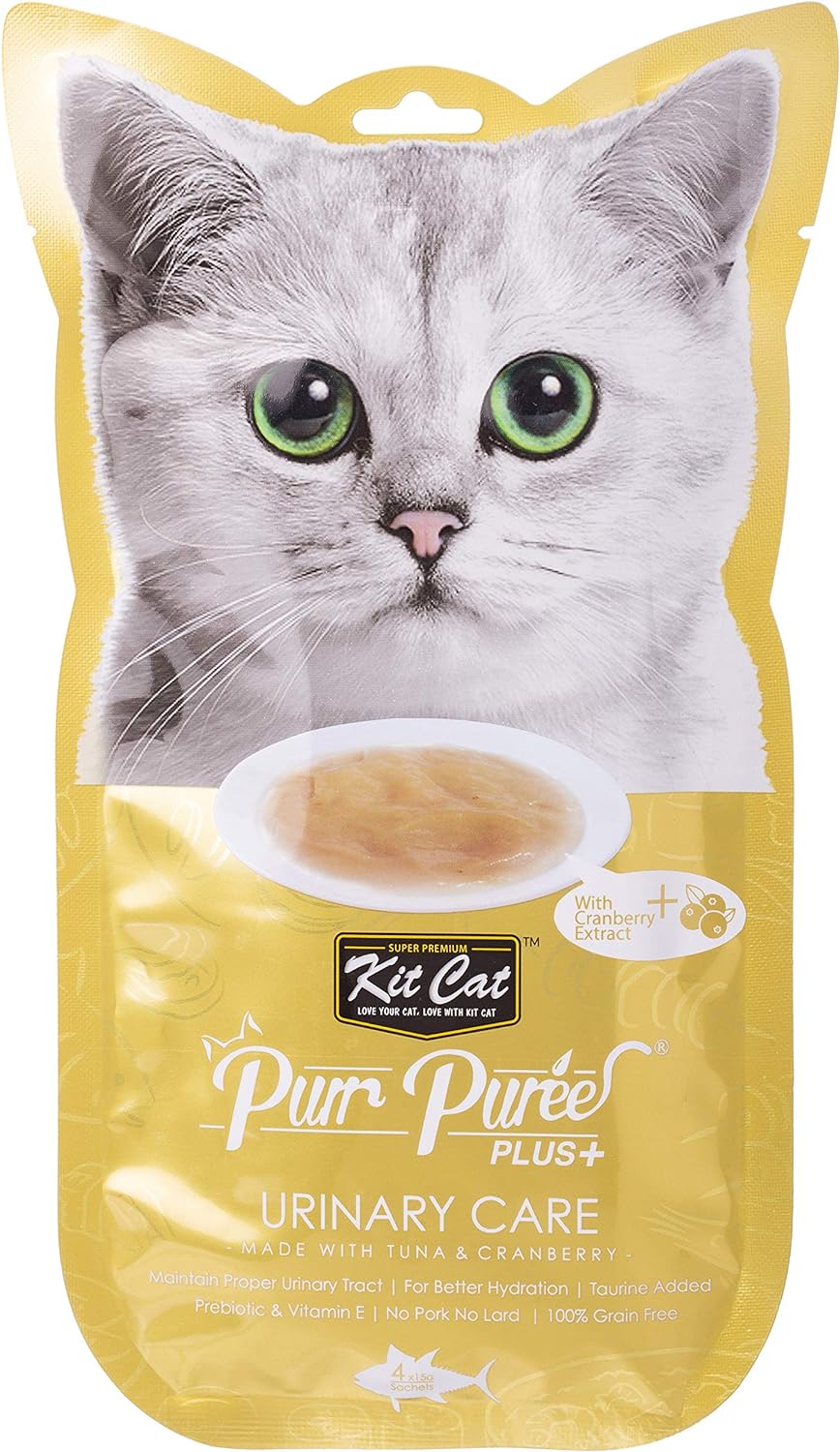 Kit Cat Puree Plus Urinary Care (Tuna) 60g