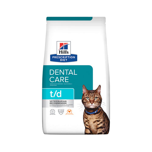 Hill’s Prescription Diet t/d Dental Care - Chicken Cat Dry Food 3kg