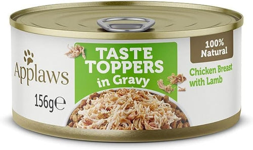 Applaws Taste Topper Gravy Chicken Lamb Dog Tin 156g