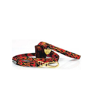 Dogness Neoprene Blaze Leash M