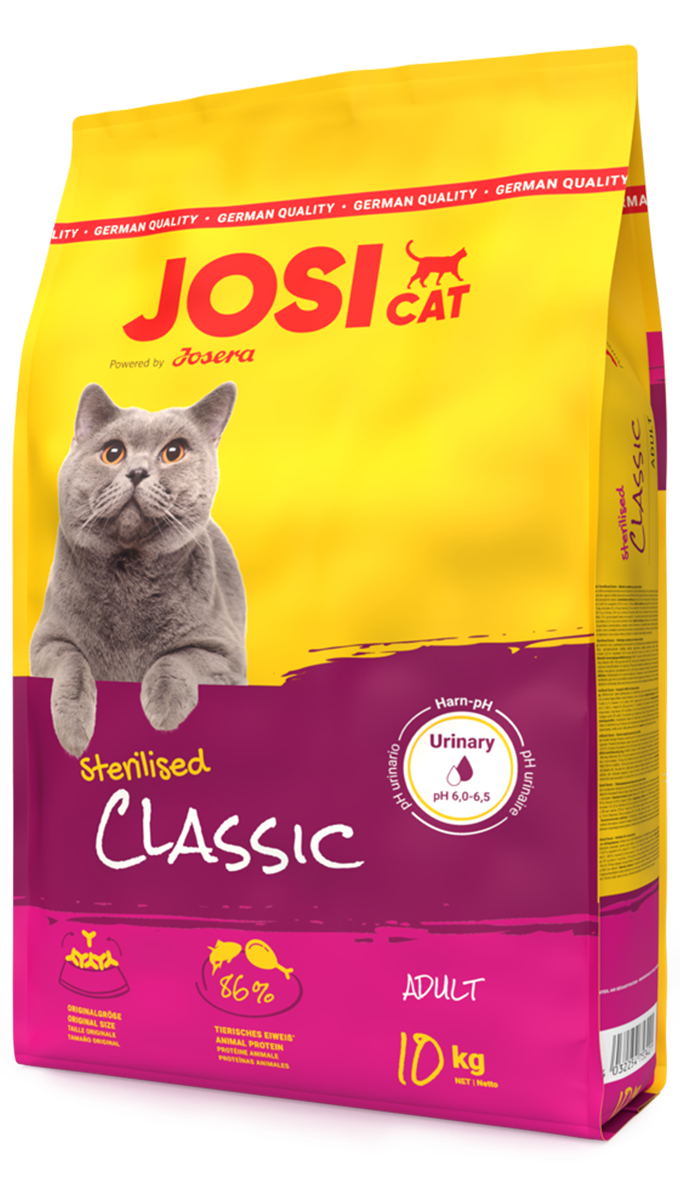 Josera Josi Cat Sterilised Classic Dry Food - 10kg