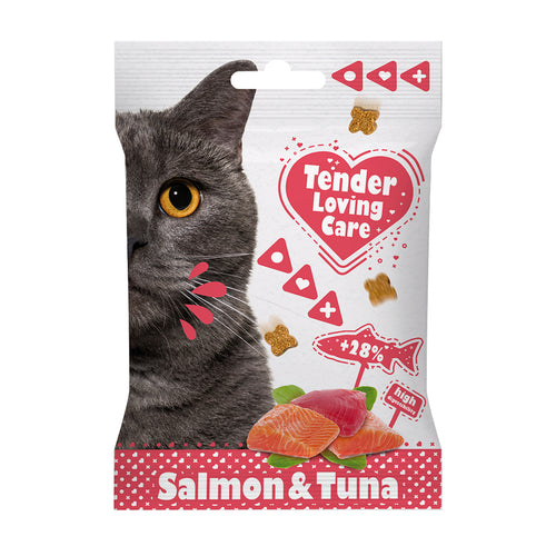 Duvoplus TLC Soft Cat Snack Salmon & Tuna 50g