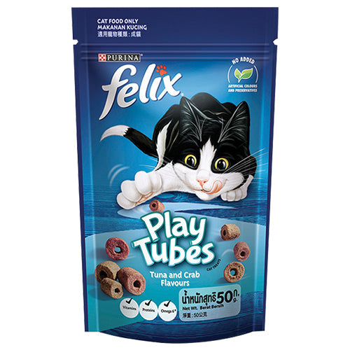 Purina Felix Play Tubes Tuna and Crab