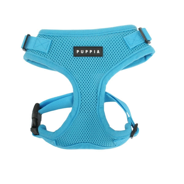 PUPPIA RITEFIT HARNESS S.BLUE EXTRA LARGE Neck 16.5" Chest 22.0" - 32.0"