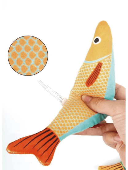 Wild Catz Mr Mack Plush Cat Toy - 24 x 6.5cm, 28g