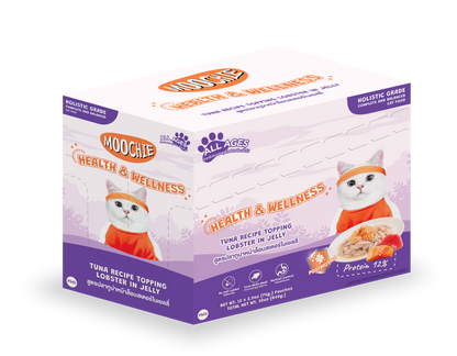 Moochie Tuna Recipe Topping Lobster In Jelly Cat Food for Health Wellness & Fitness 70g