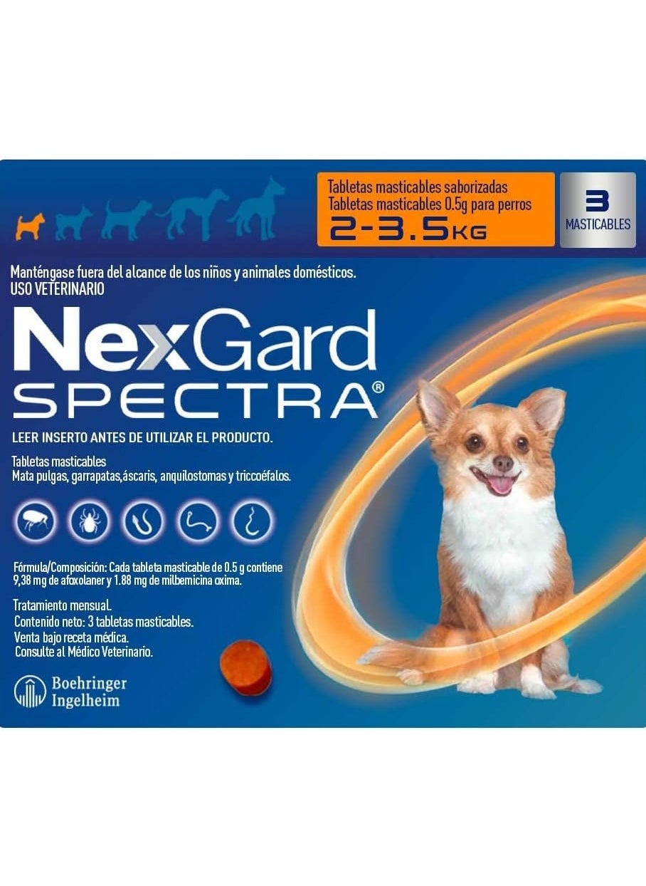 Nexgard Spectra Xs (2-3.5 Kg)