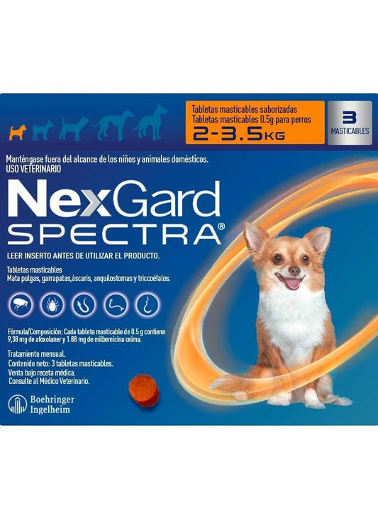 Nexgard Spectra Xs (2-3.5 Kg)