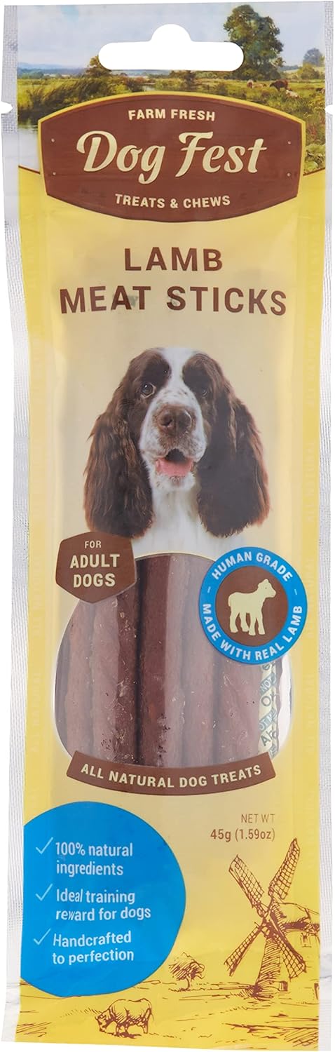 Dog Fest Lamb Meat Stick 45g