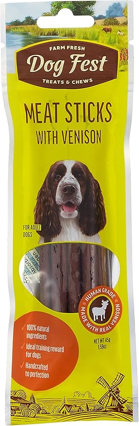Dog Fest Venison Meat Stick 45g